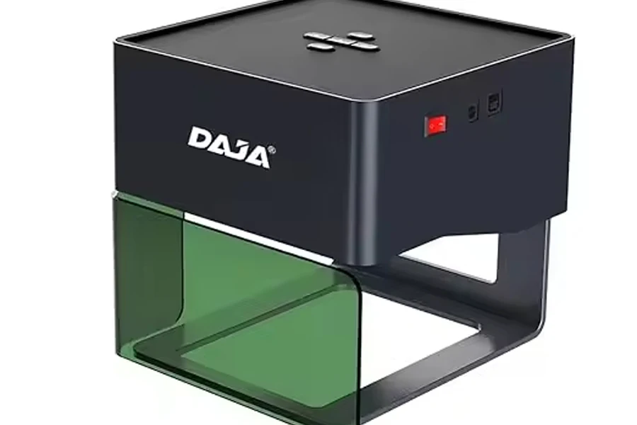 DAJA DJ6 Mini Portable Desktop Durable Cheap Engraved Pens Popsicle Sticks Engraving Laser Name Cutting Machine