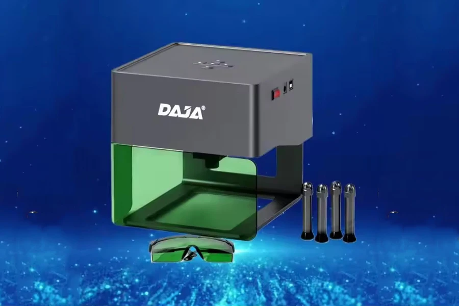 DAJA DJ6 Mini Smart Phone Auto Focus Uganda Pakistan Industry Equipment Cutting Carbon Fiber Stone Laser Engraving Machine