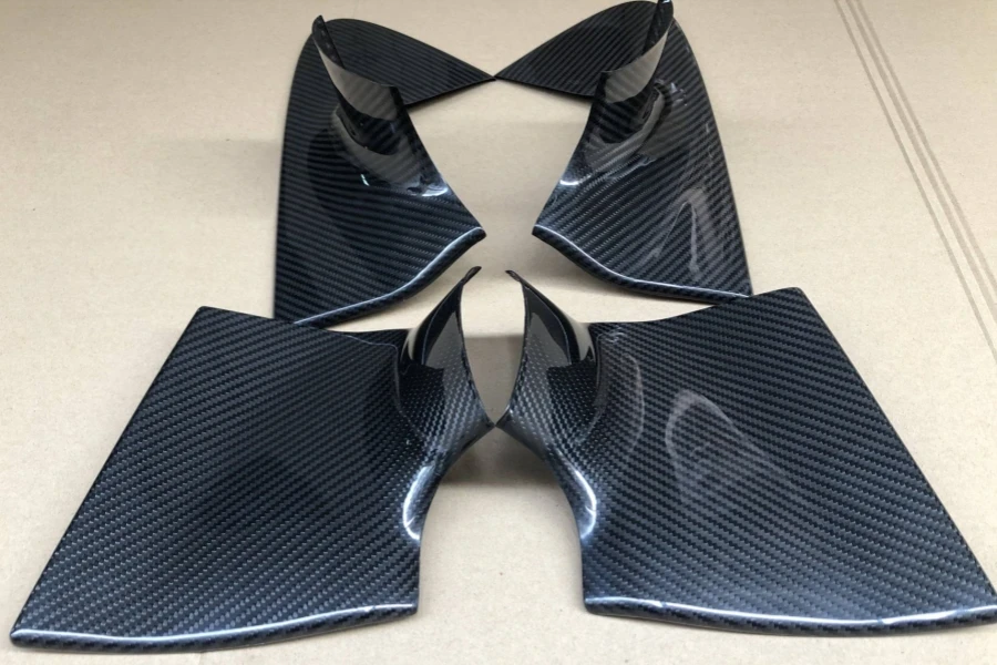 Door Handle Covers for McLaren 720S - Dry Carbon Fiber