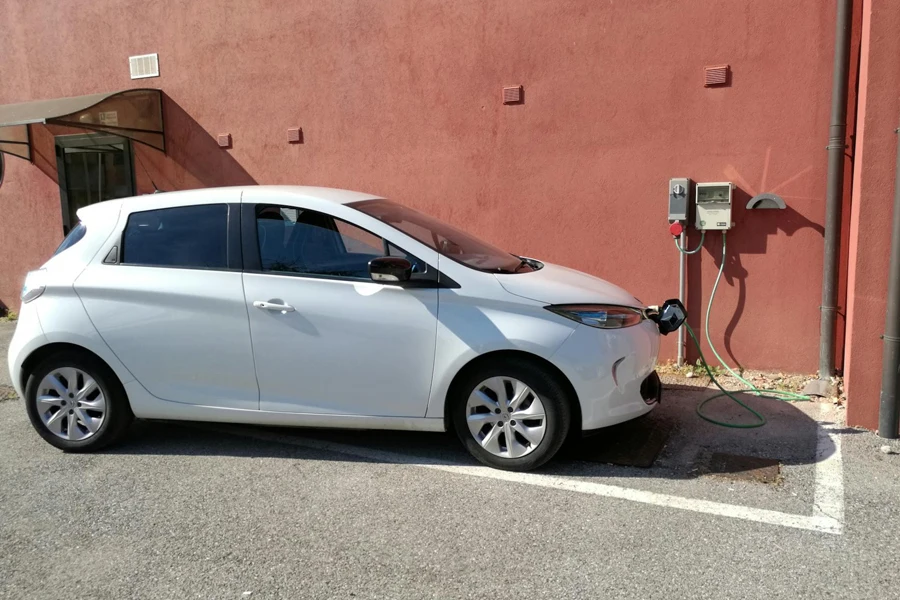 Electric Renault Car Charging