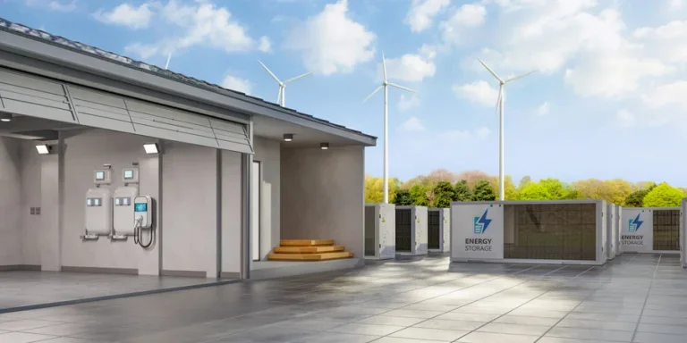 Energy storage system or battery container unit for domestic used