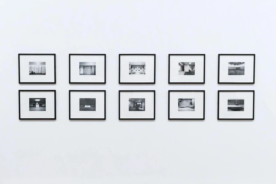 Frames on White Background 