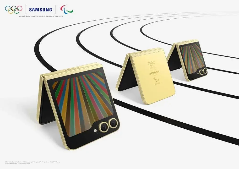 Galaxy Z Flip6 with Olympic Edition