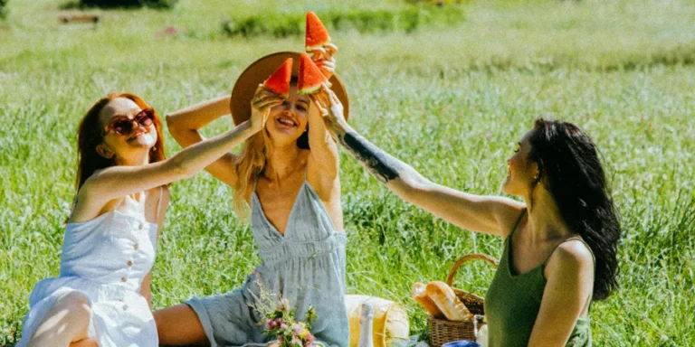 Group of Women Having a Picnic