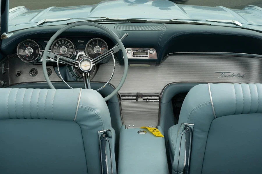 Interior of Vintage Car