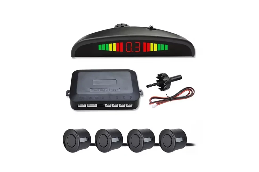 LED Parking Sensor System Car Reverse Backup Radar