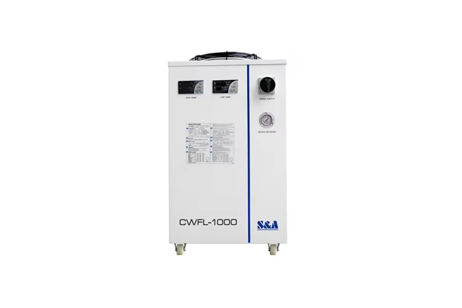 Laser Cooling Systems CWFL-1000 With Dual Digital Temperature Controller Chiller for Fiber Laser Cutting Machine