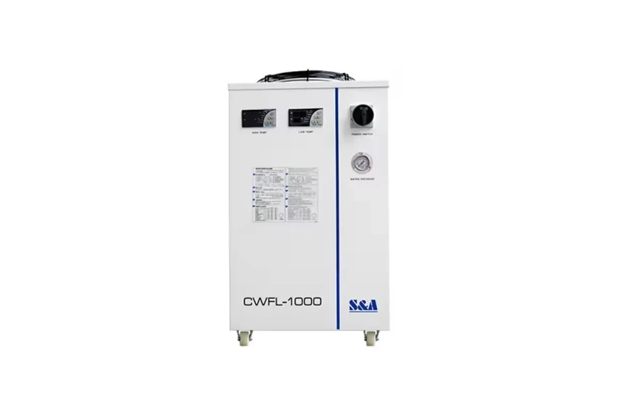 Laser Cooling Systems CWFL-1000 With Dual Digital Temperature Controller Chiller for Fiber Laser Cutting Machine