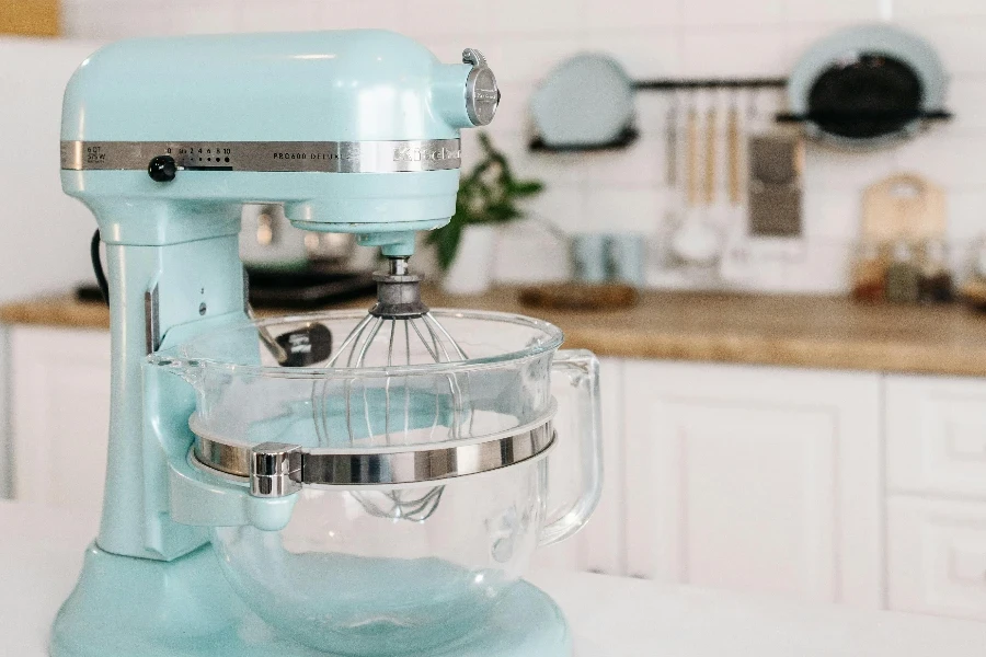 Mixer on the Kitchen Counter