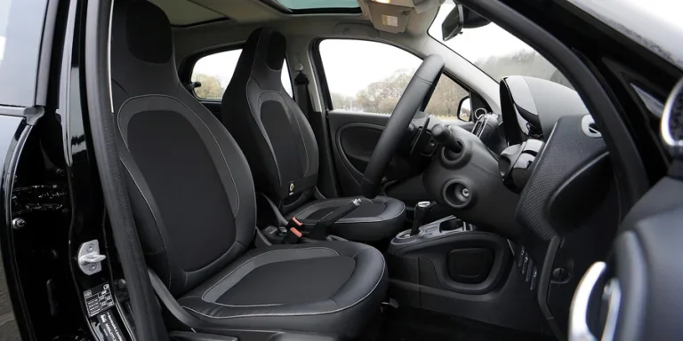 Opened Black Door of Vehicle