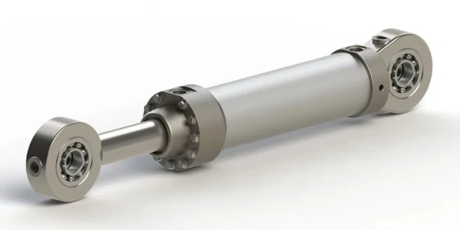 Pneumatic cylinder for high pressure used in automotve industry