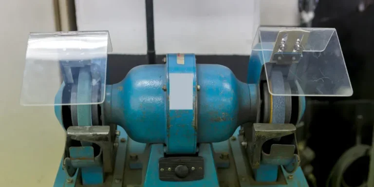 Polish machine in factory