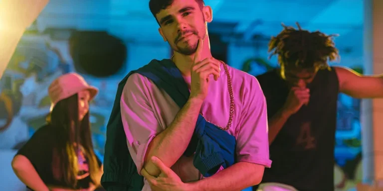 Portrait of a Young Man in Streetwear