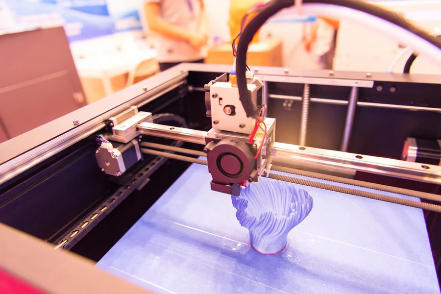 Print-on-demand with 3D printing machine