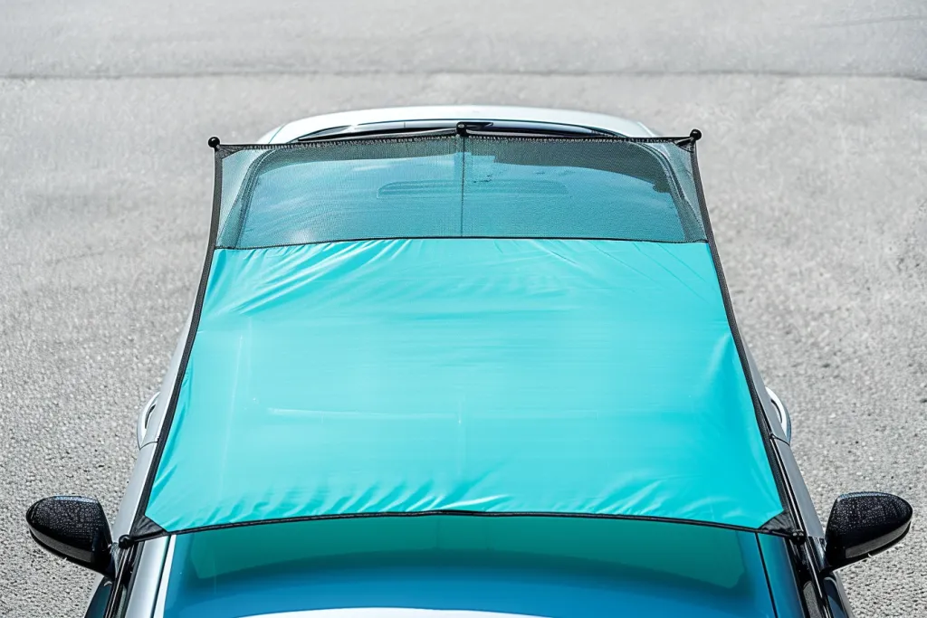 Product photo of car sunshades