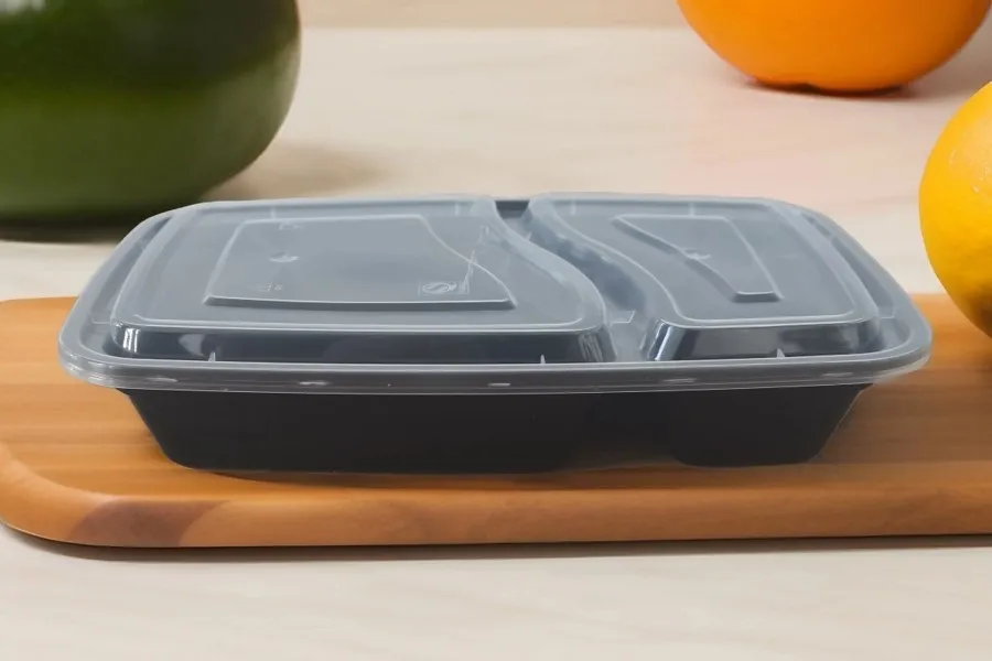 Reusable food packaging can be made from biodegradable plastic packaging
