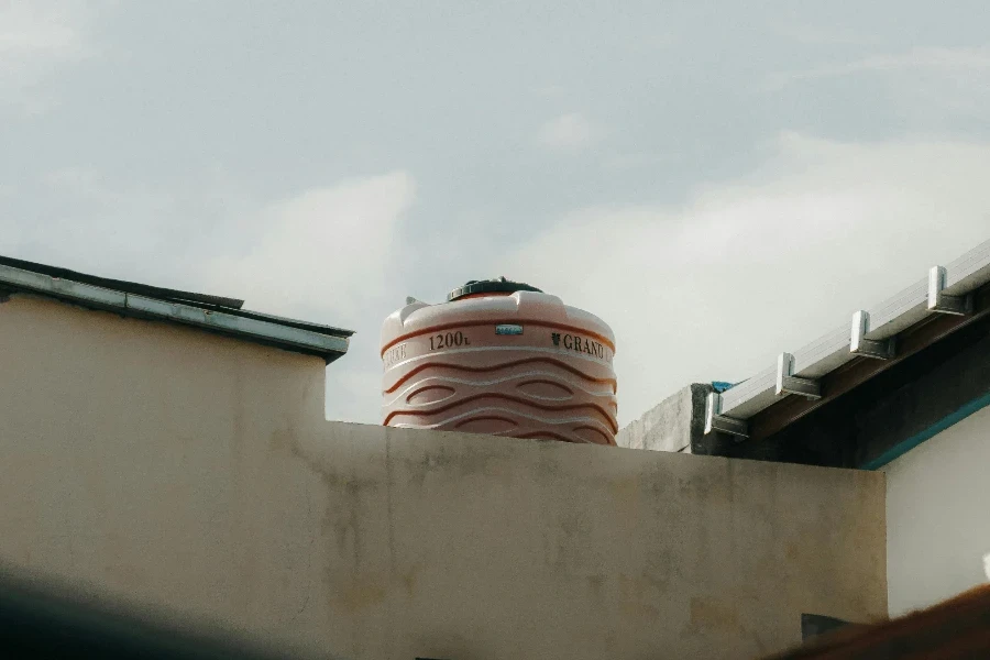 Rooftop of Residential Building