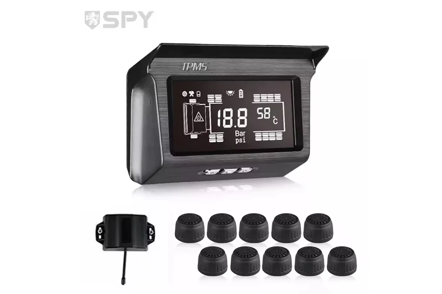 SPY Car Windshield Solar Charging Power Tire Pressure Monitor