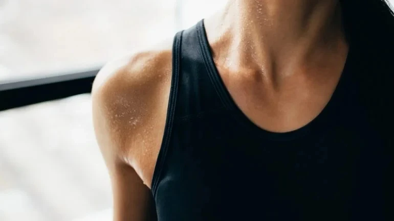 The team at PolyU say the clothing dissipates sweat three times faster than the maximum human sweating rate. The iActive range is also 60% lighter and 50% less clingy when soaked than traditional fabrics. Credit: Shutterstock.