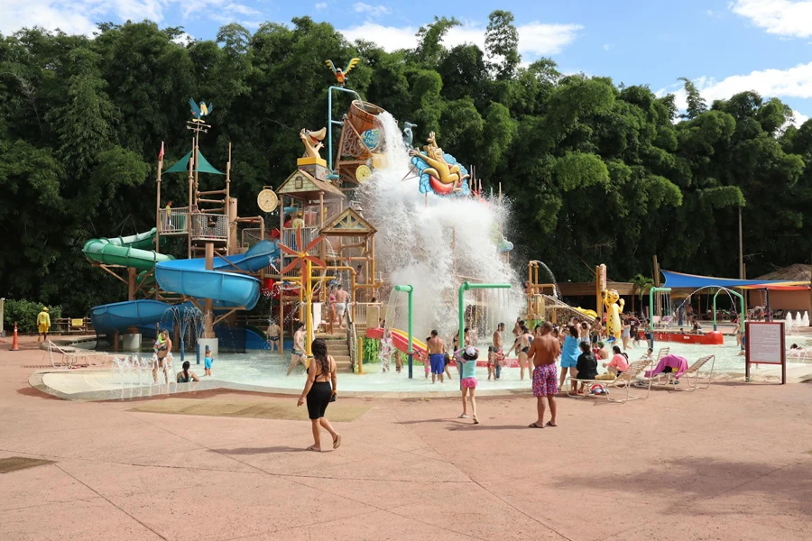 Water Park for Children in a Festival 