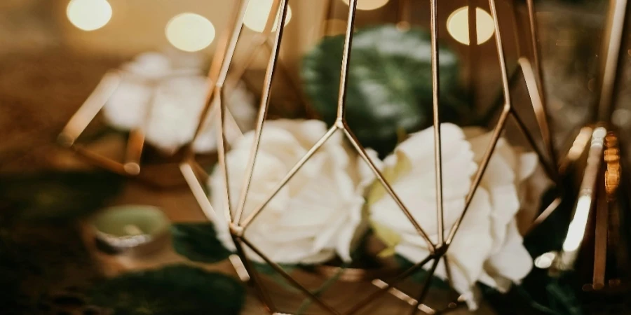 White Flowers on the Table