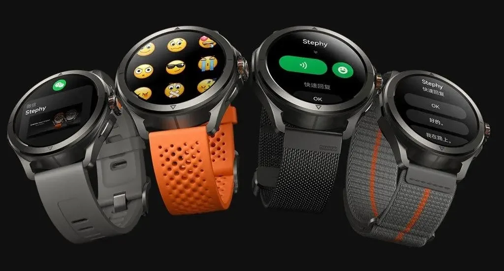 Xiaomi Watch S4 Sport Announced 1.43 AMOLED Screen Titanium Body eSIM Alibaba Reads