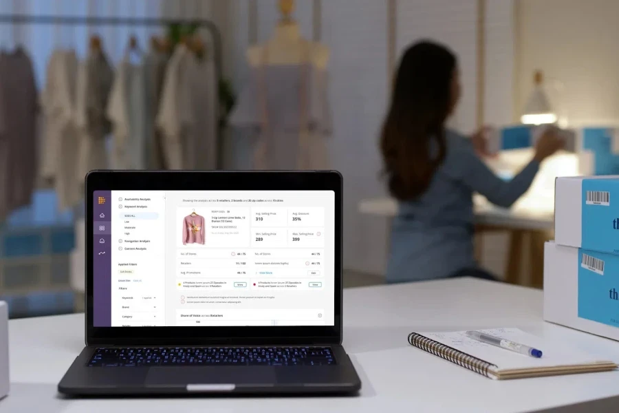 A fashion business using retail analytics