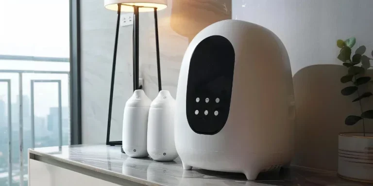 the bottle steamer is large and sleek