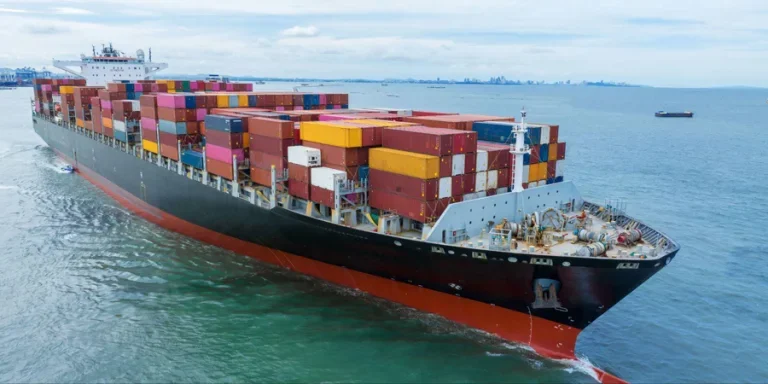 buque portacontenedores de carga