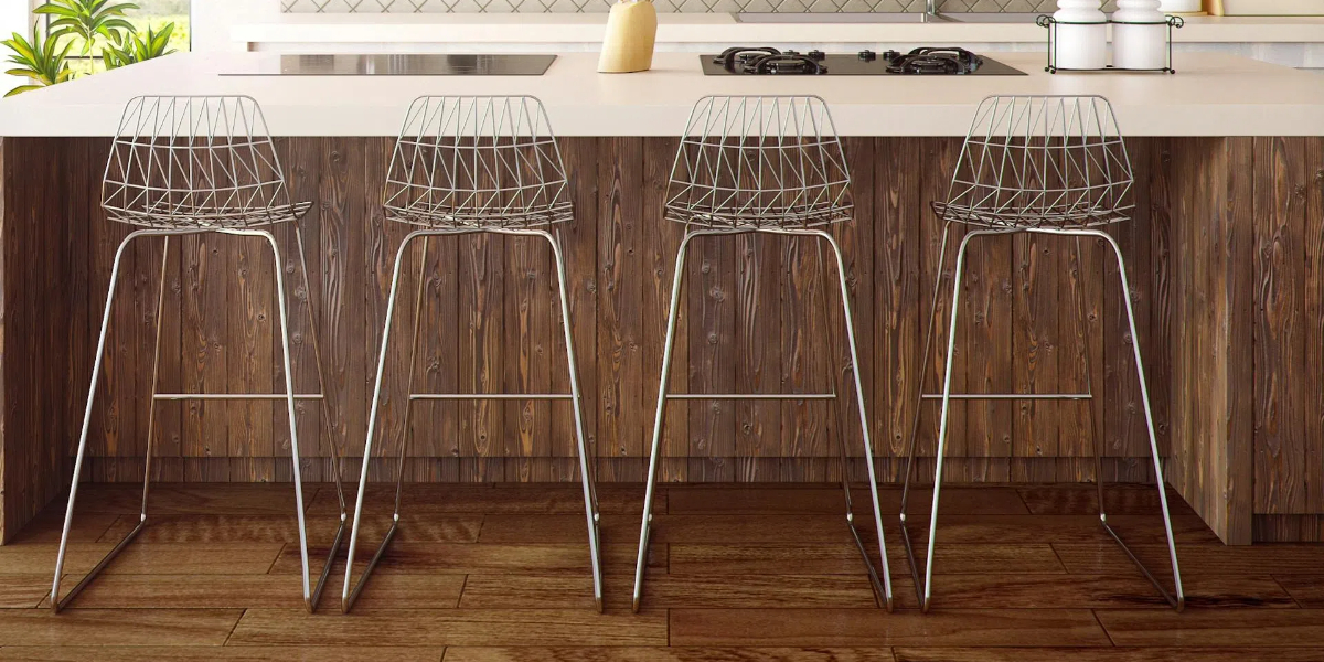 Your Guide To The Best Counter Stools In 2024 Alibaba Com Reads   Four Counter Stools In A Kitchen 