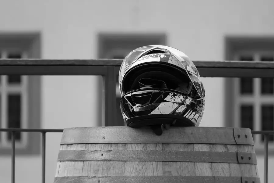 motorcycle helmet, helmet, protective clothing by Didgeman