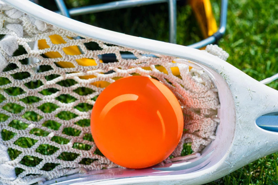 orange lacrosse ball