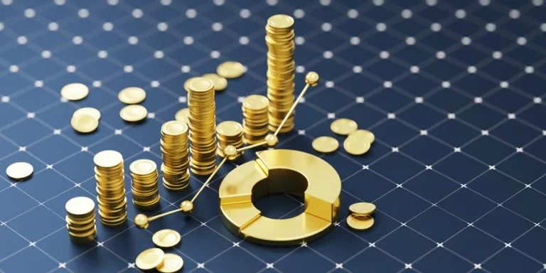 profit growth 3D rendering