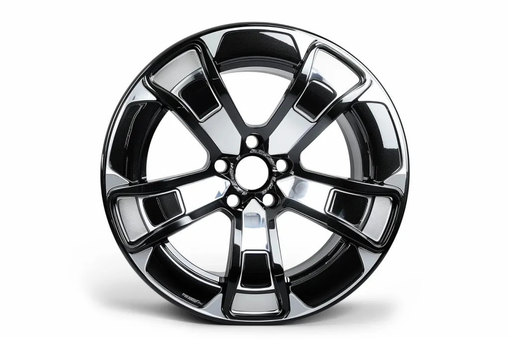 silver wheel covers 