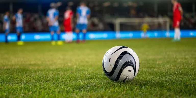 soccer on grass