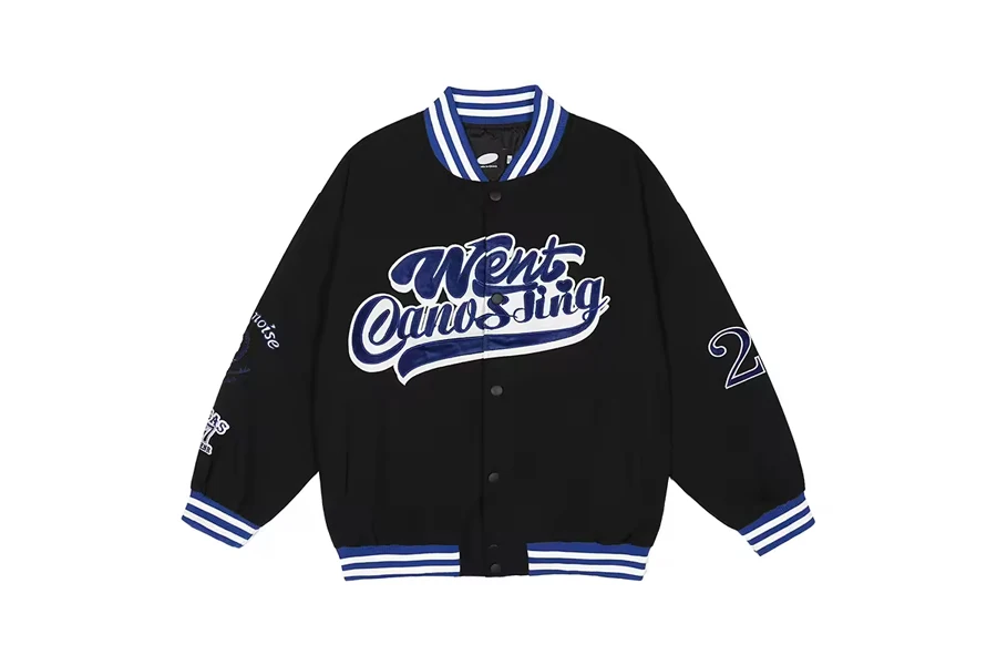 the Letterman jackets sportcore meets crafted details
