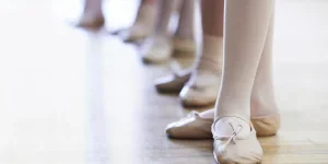 los zapatos de baile