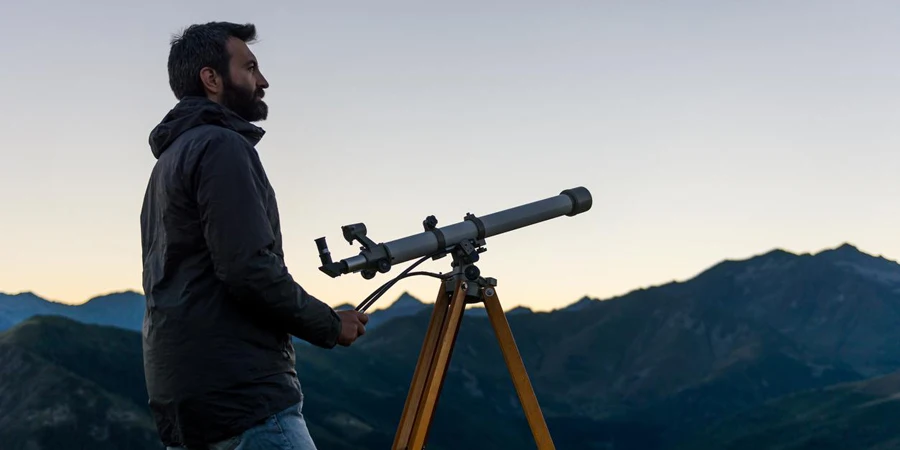 the outdoor telescope