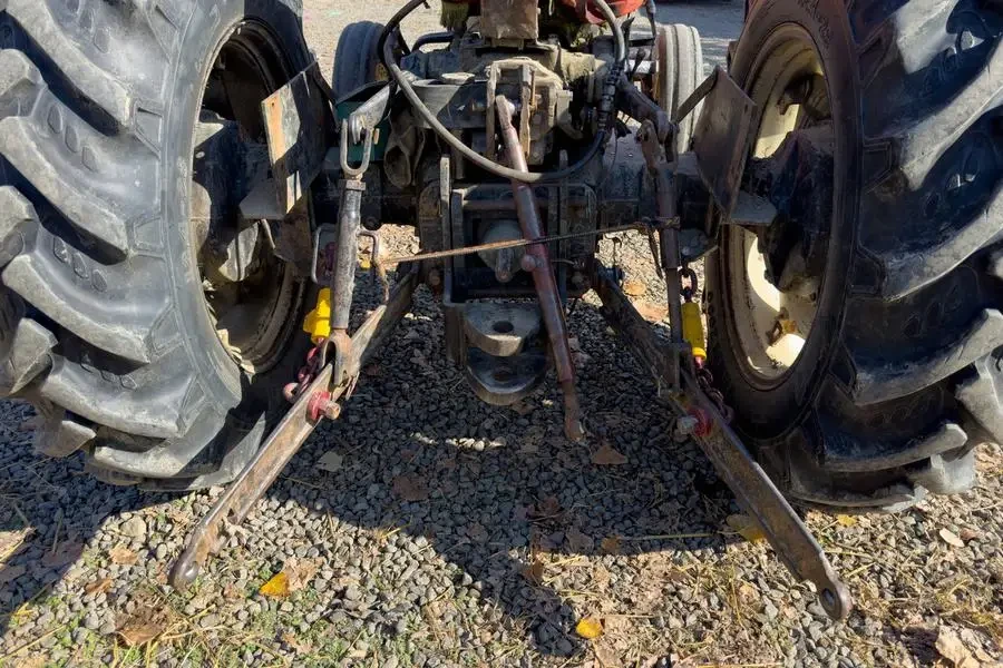 the three point quick hitch enhances safety on the farm