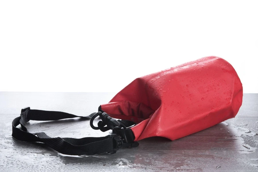 the waterproof bag