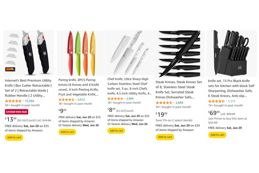 top-selling Knife Sets