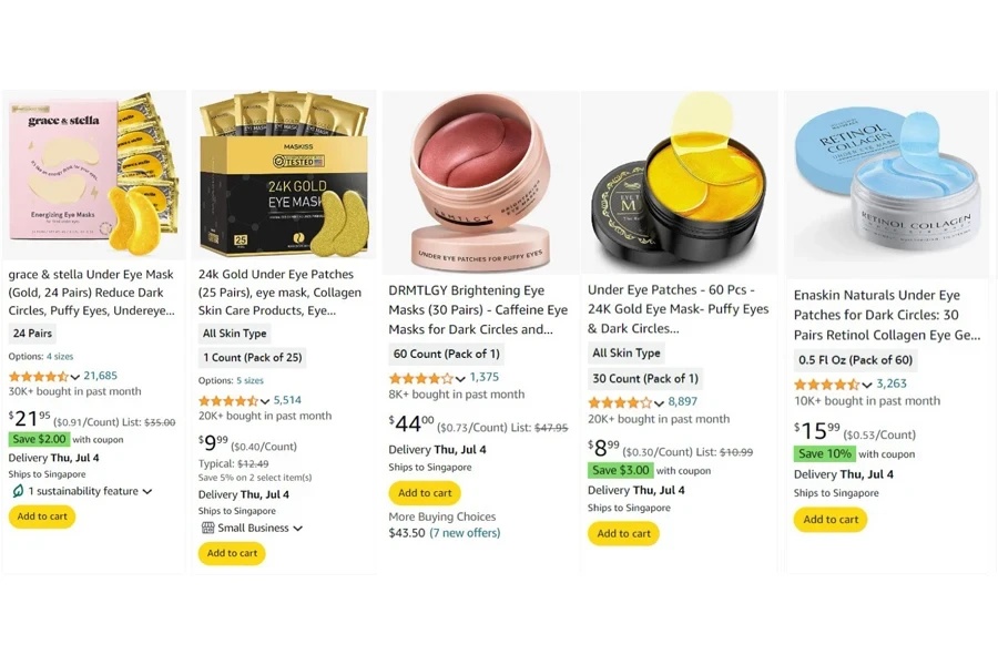 top-selling eye masks