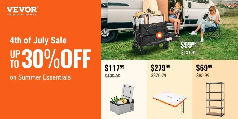 Распродажа VEVOR 4 июля