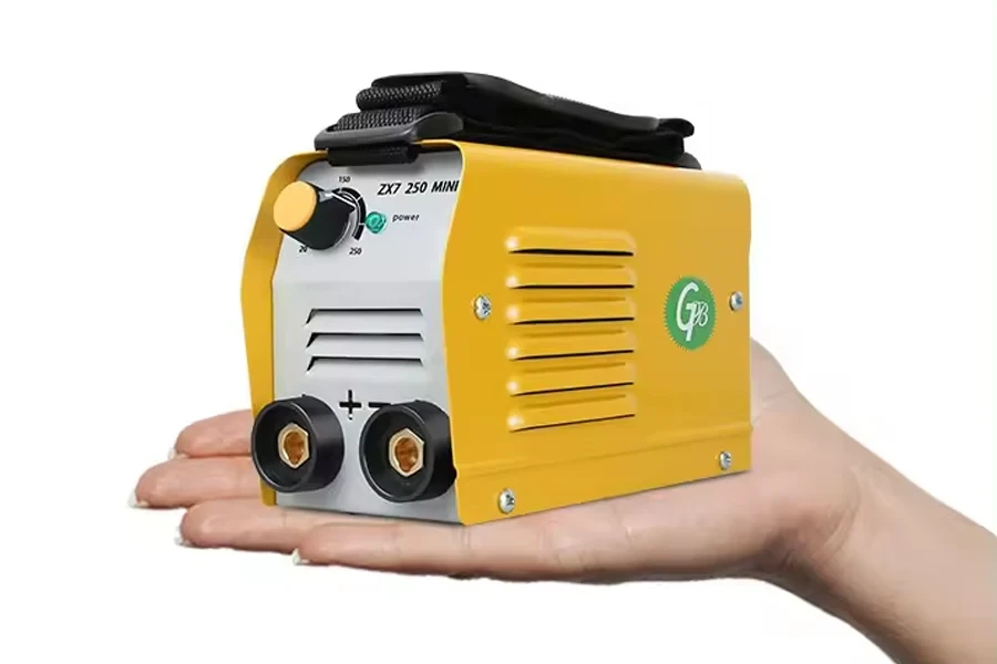 110V220V High Power Mini Welder MIGMMATIGArc IGBT Inverter 200250A Esab AC DC Copper Wire Electric Welding Machine