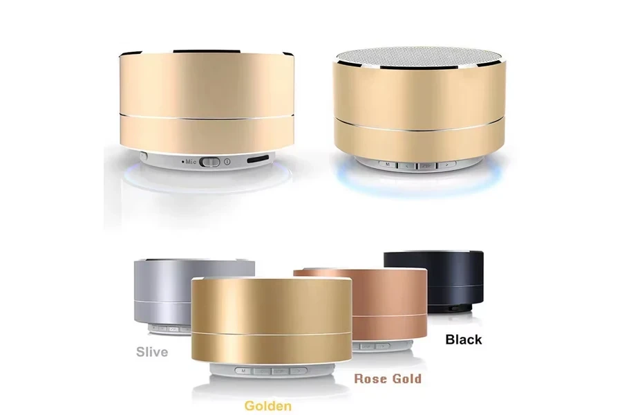 A10 Metal Portable Wireless Bluetooth Speaker