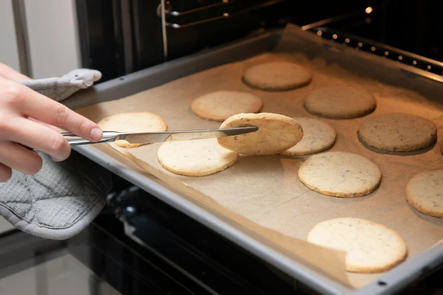 Close-up of Baking Cooking