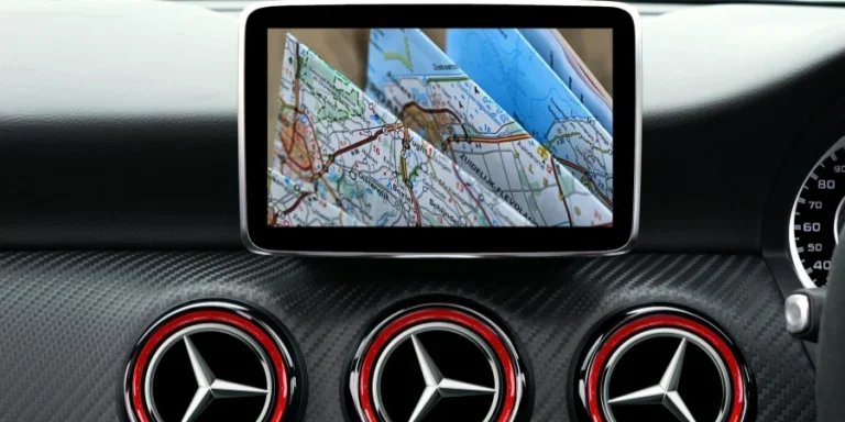 Dispositivo GPS conectado al tablero