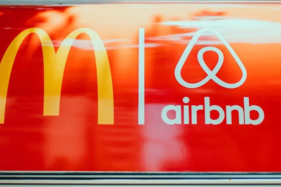 McDonald’s and Airbnb Two popular brands with easily recognizable logos