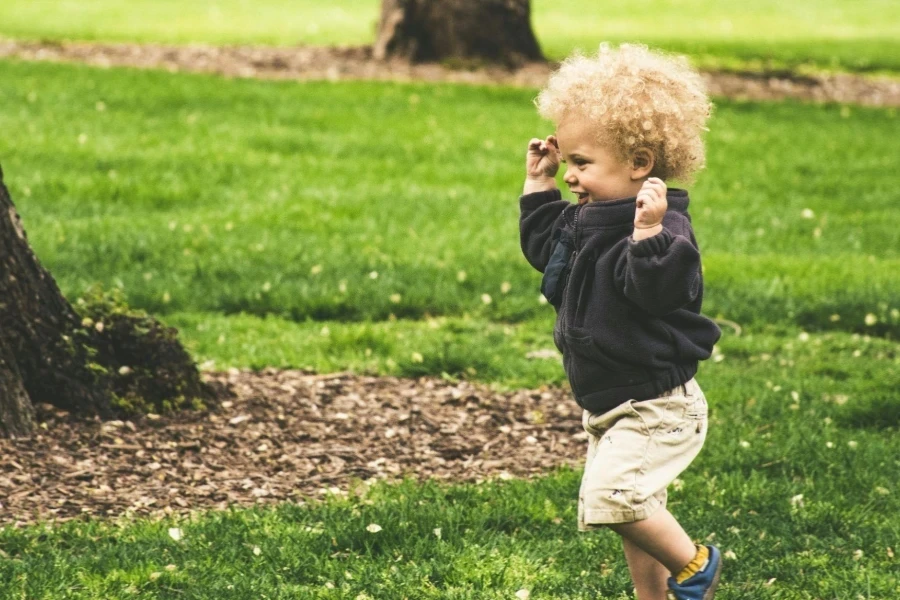 Photo Of Toddler Running