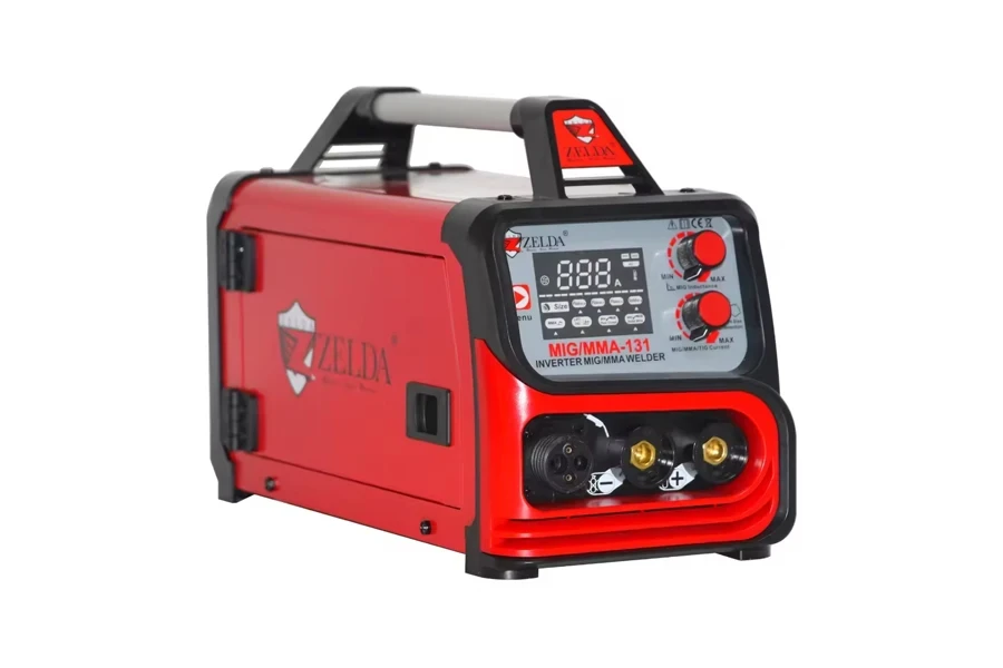 Portable 220V 4 In 1 TIG MMA MIG MAG Soldador Inverter Welding Machine Accept 0.8-1.0mm MIG Wire